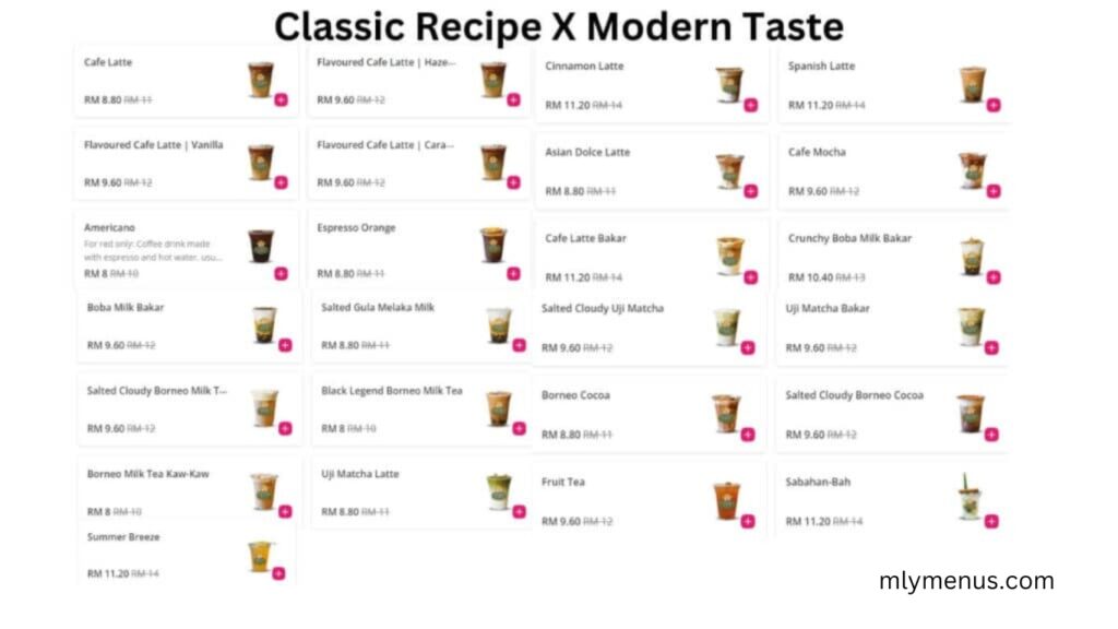 Classic Recipe x Modern Taste mlymenus