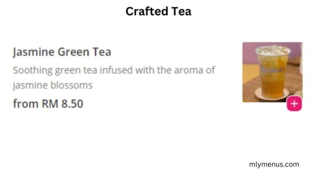 Crafted Tea mlymenus