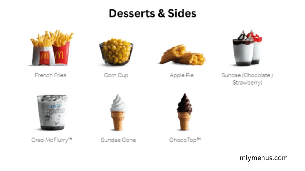 Desserts & Sides