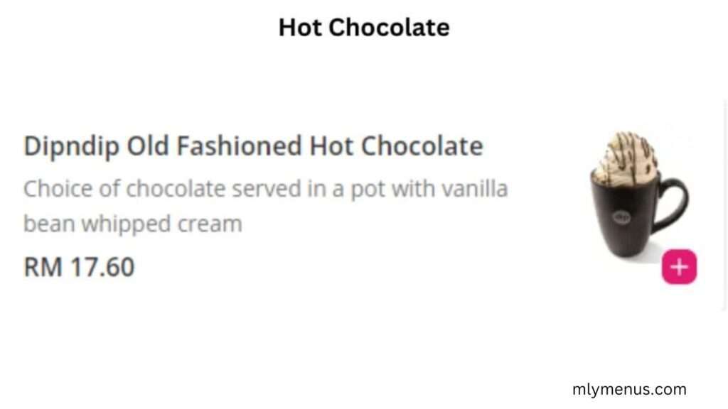 Hot Chocolate mlymenus