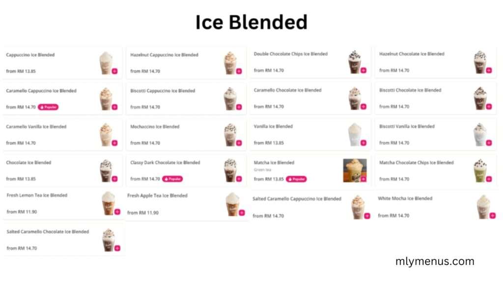 Ice Blended mlymenus