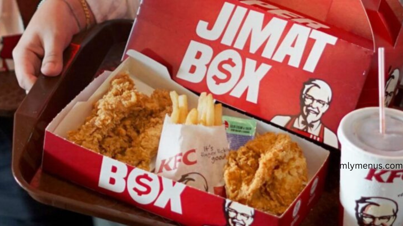 Mlymenus KFC Malaysia