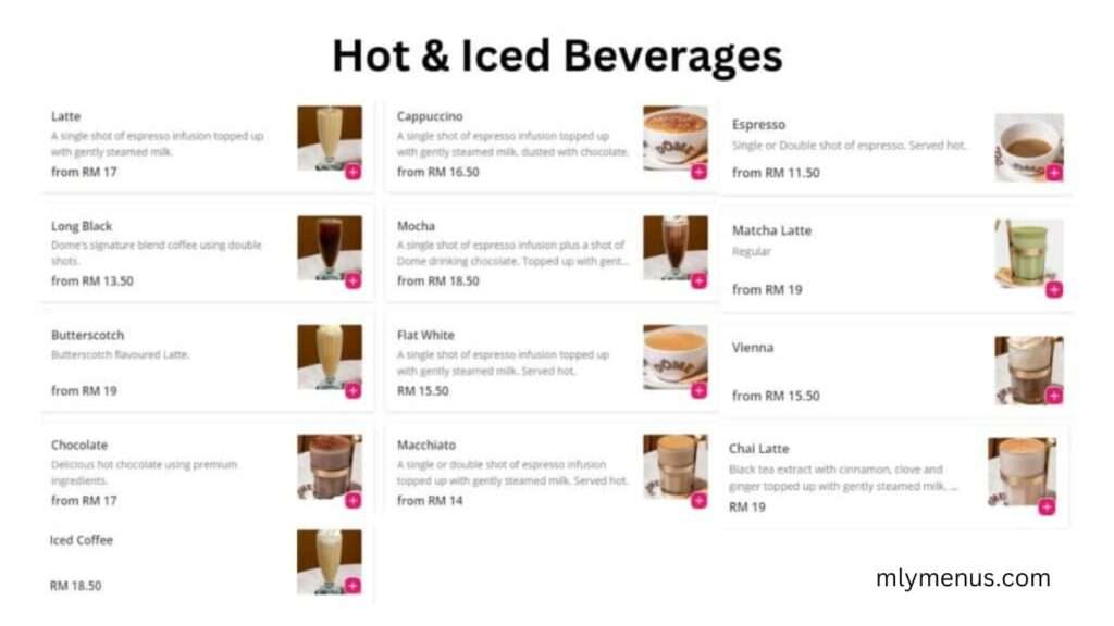 hot & Iced Beverages mlymenus-min