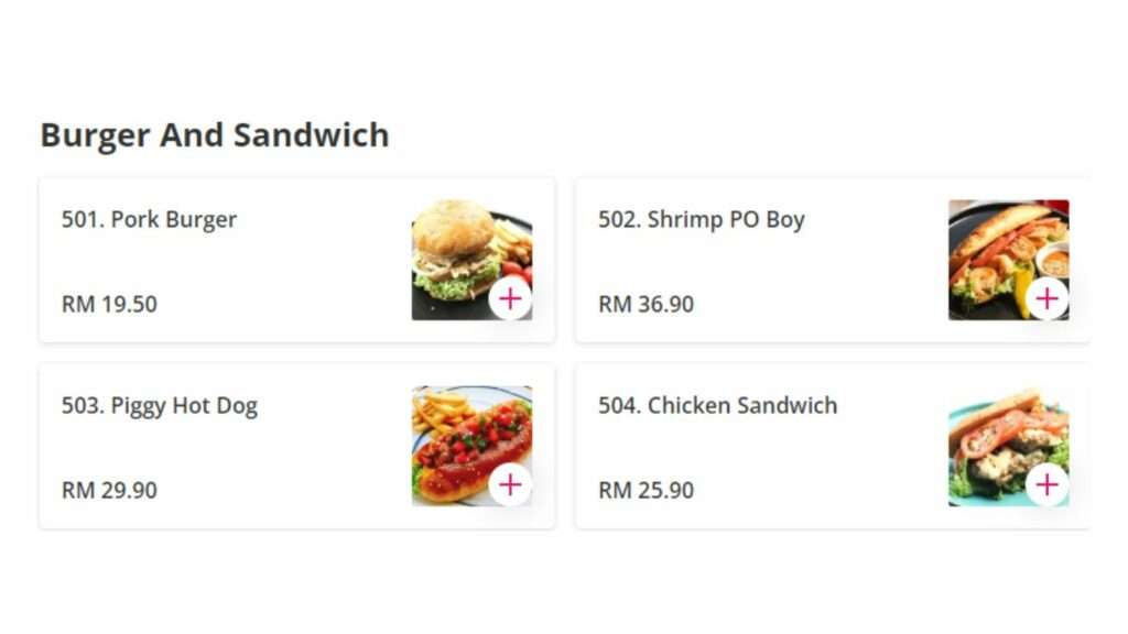 Burger And Sandwich Malaysia