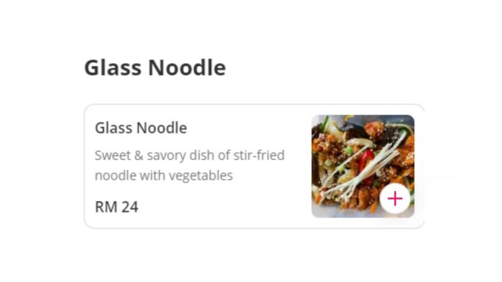Glass Noodle Malaysia