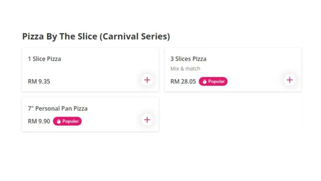 Pizza By The Slice Malaysia