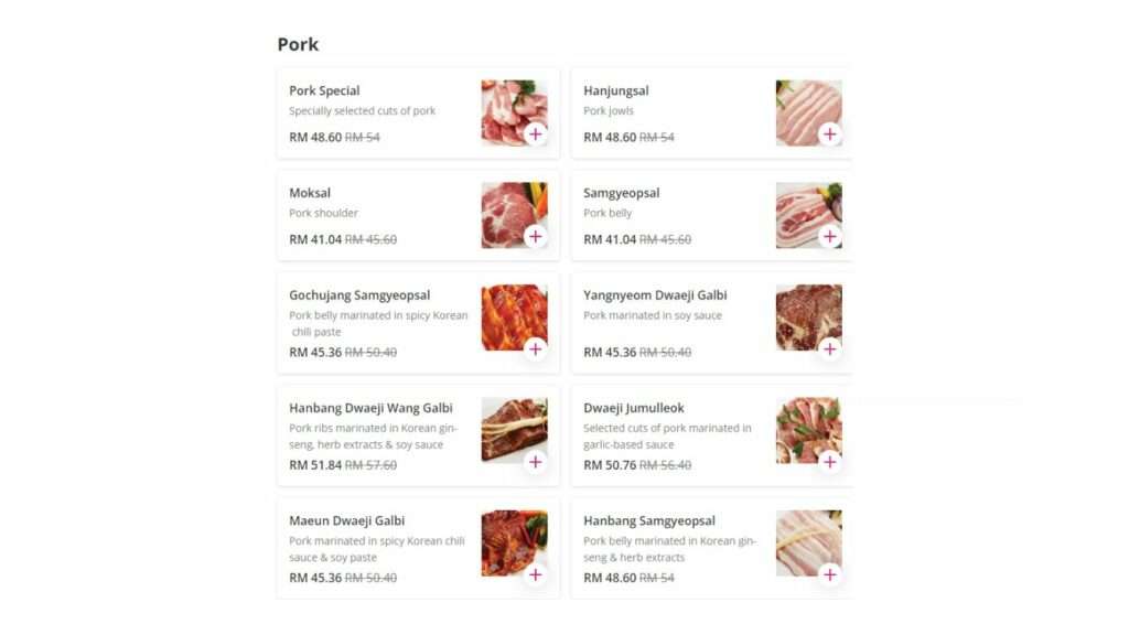 Pork Malaysia