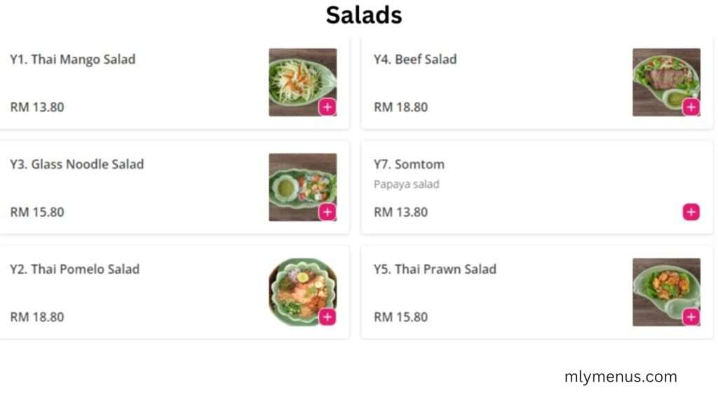 Salads mlymenus