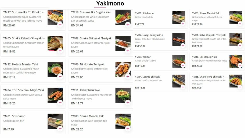 Yakimono Restaurant