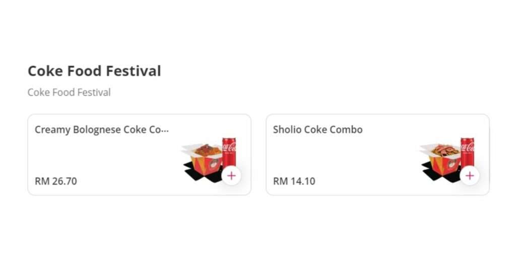 Coke Food Festival Price