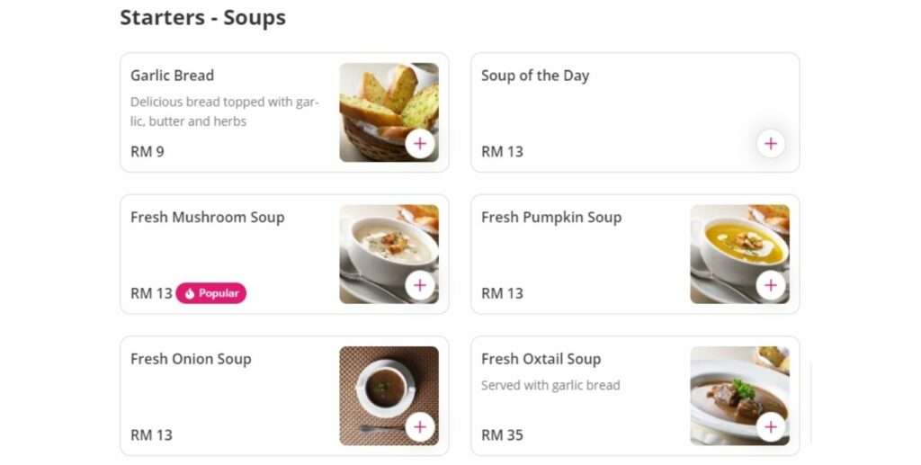 Malaysia Starter Soup