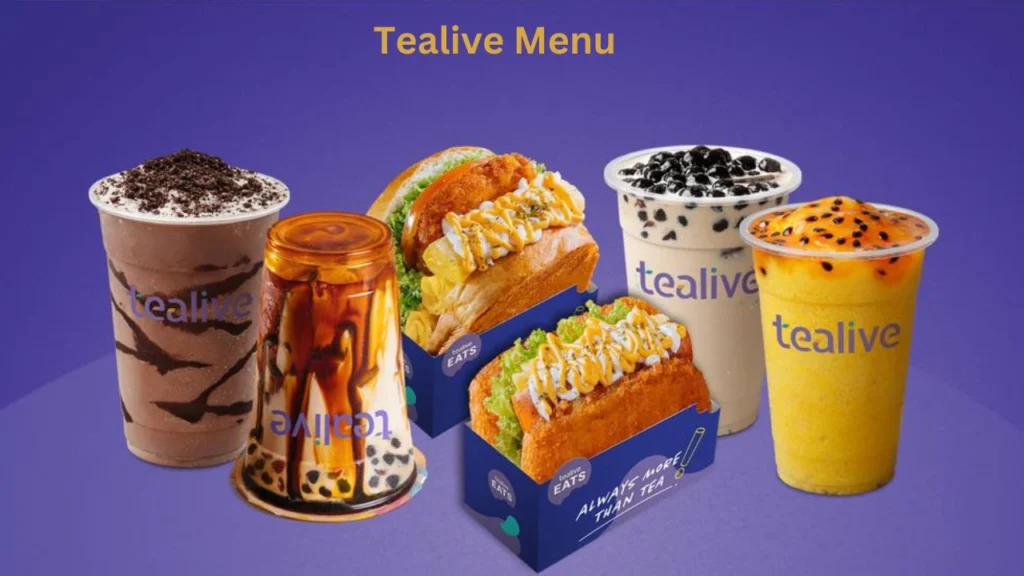 Tealive Menu