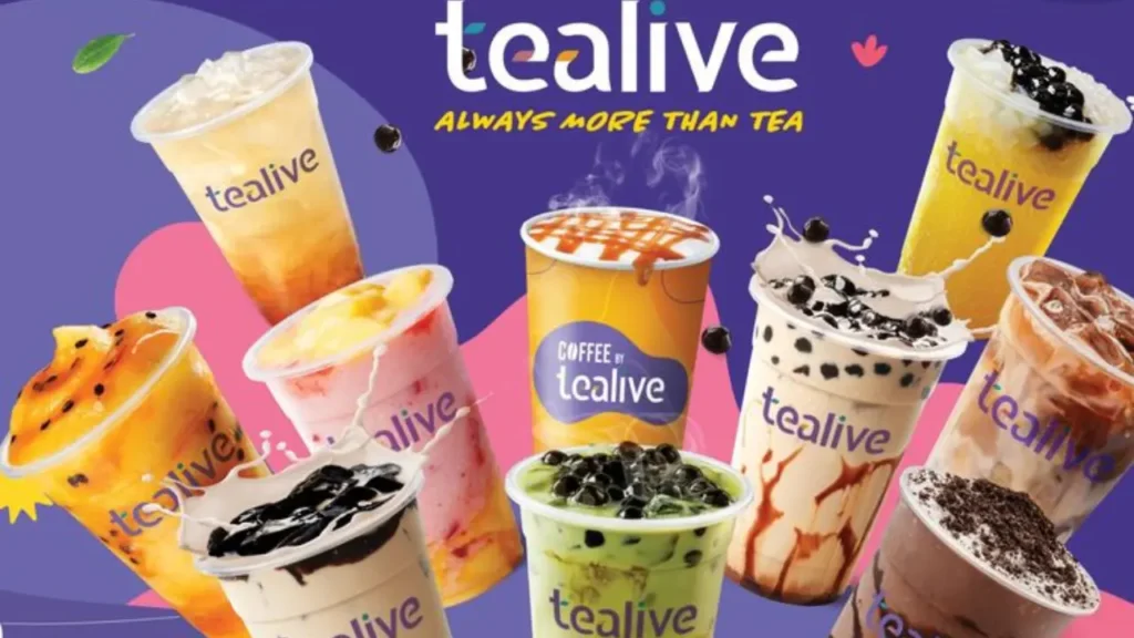 Tealive Menu 2022