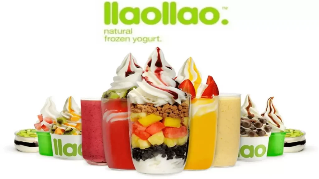 Llao Llao Menu