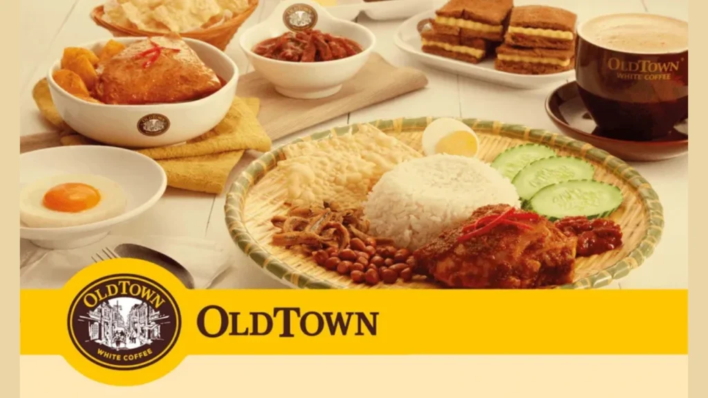 Old Town White Coffee Menu