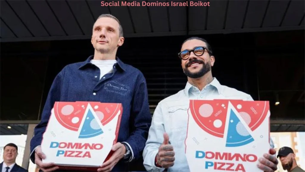 Social Media Dominos Israel Boikot