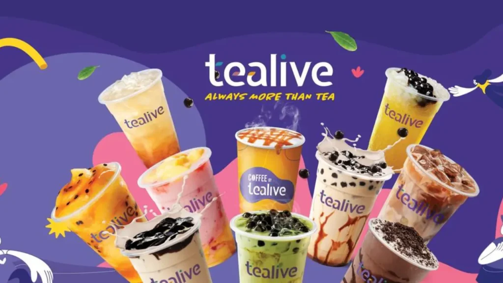 Menu Tealive