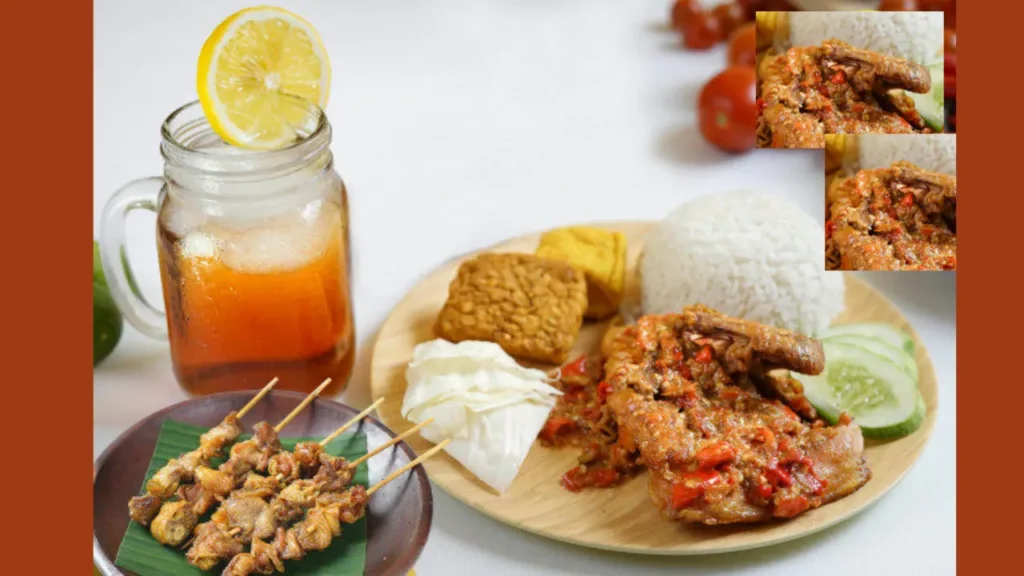 Menu Ayam Gepuk Pak Gembus