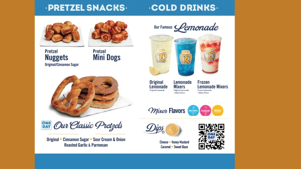 Pretzel Nuggets Auntie Anne's Menu