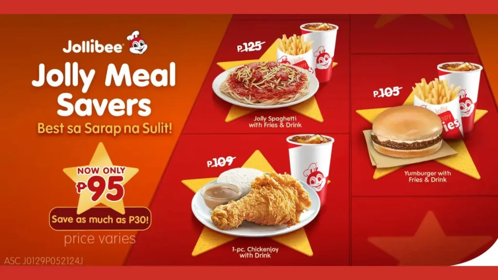 Yumburgers Jollibee Menu