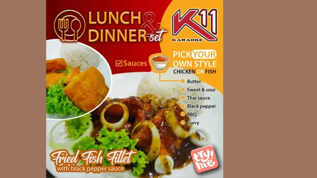 Menu Highlights K11 Karaoke Pavilion Bukit Jalil Menu