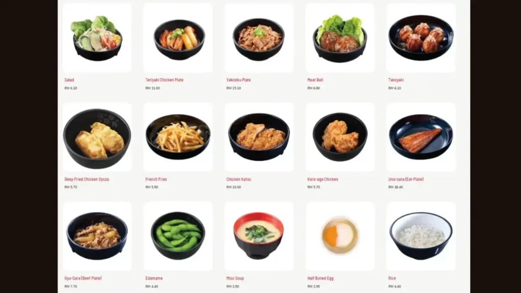 Local Meals vs. Western Chains Food Price in Japan