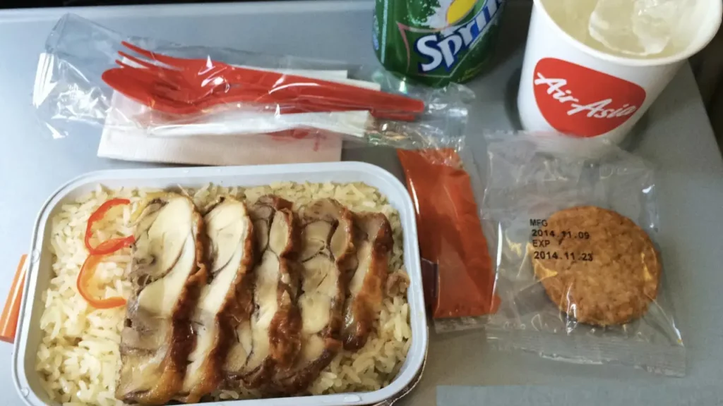 Meals Onboard Air Asia Meal