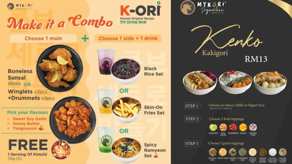 Signature Chicken Mykori Menu Korean Food Price