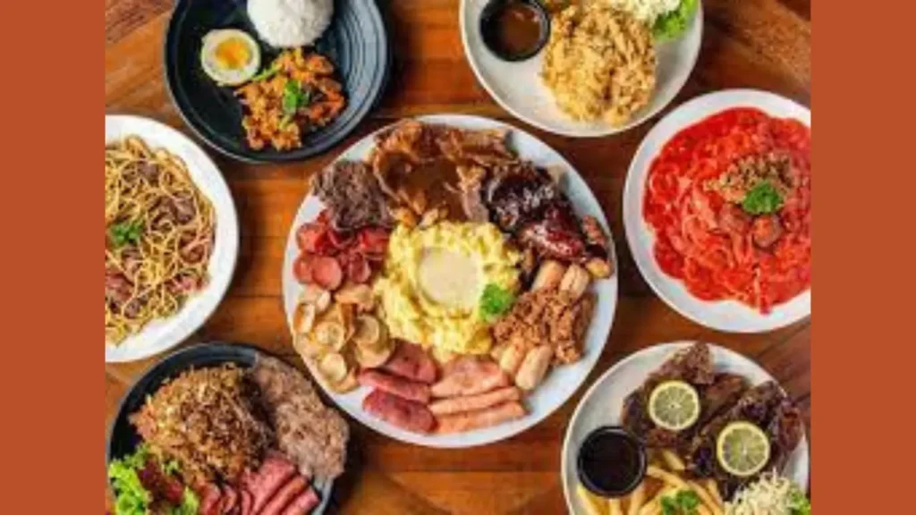 Big Food Menu with Prices