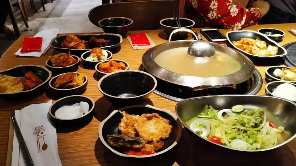 Popular Korean Dishes Sweetree Restaurant Menu