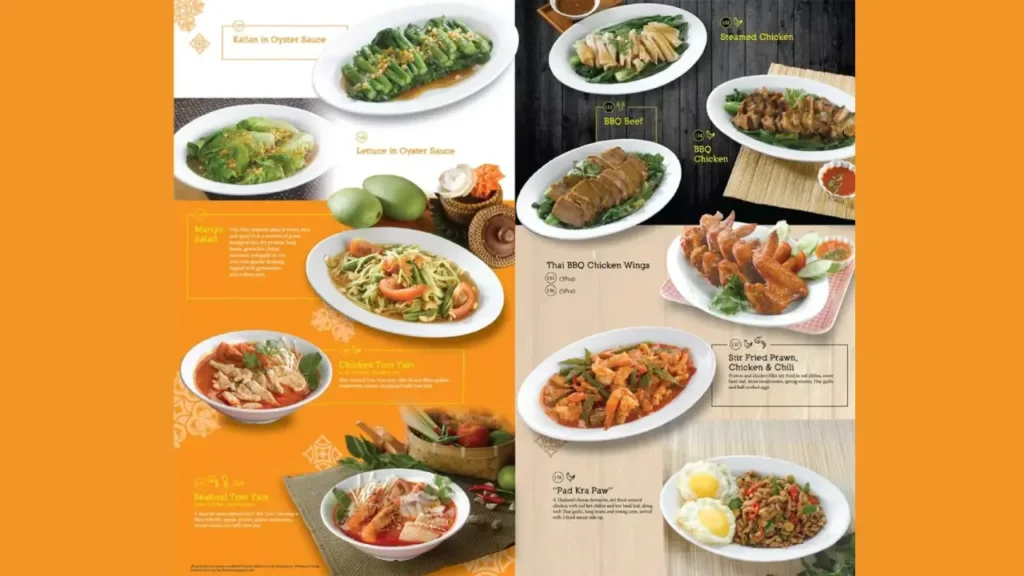 Rice and Noodle Johnny Restaurant Menu
