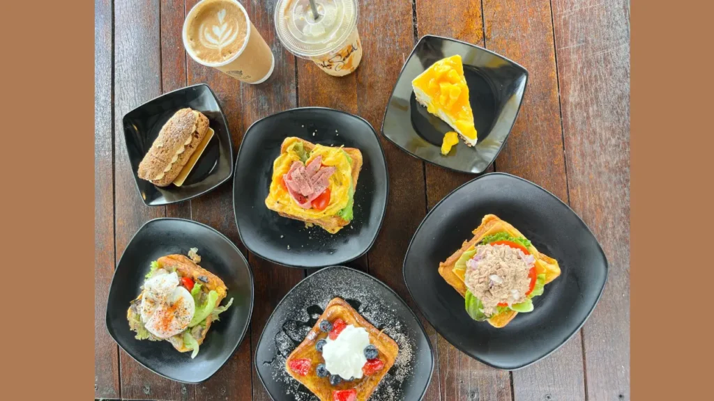 Breakfast Choices Ekues Cabin Cafe Menu