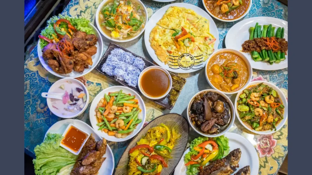 Richard Rivalee Nyonya Cuisine Restaurant Menu