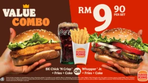 Affordable Combos Burger King Menu 2025