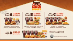 Classic Items Burger King Menu 2025