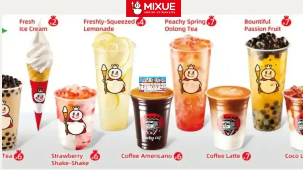 Mixue Menu 2025