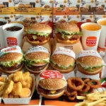 burger king menu 2025