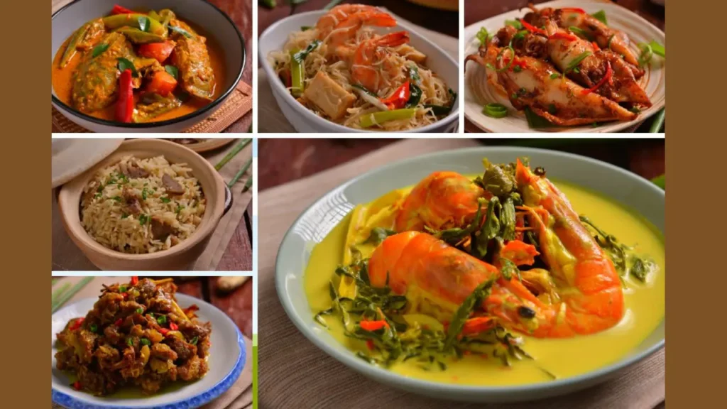 Popular Dishes Menu Potluck