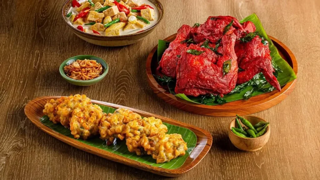 Popular Traditional Menu Makanan