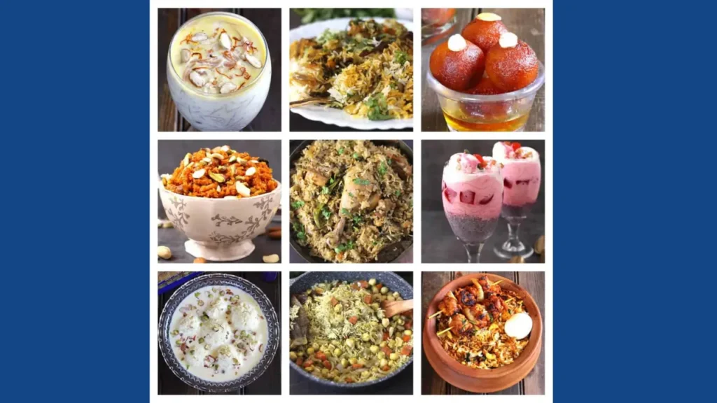 Traditional Desserts Menu Raya