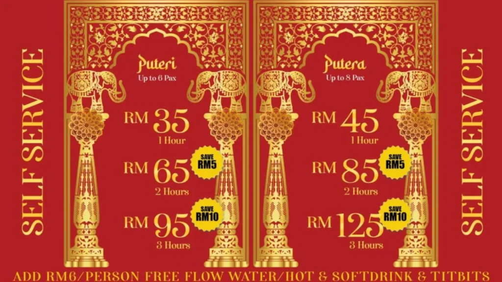 Popular Meals Maharaja Karaoke at IOI City Mall Menu